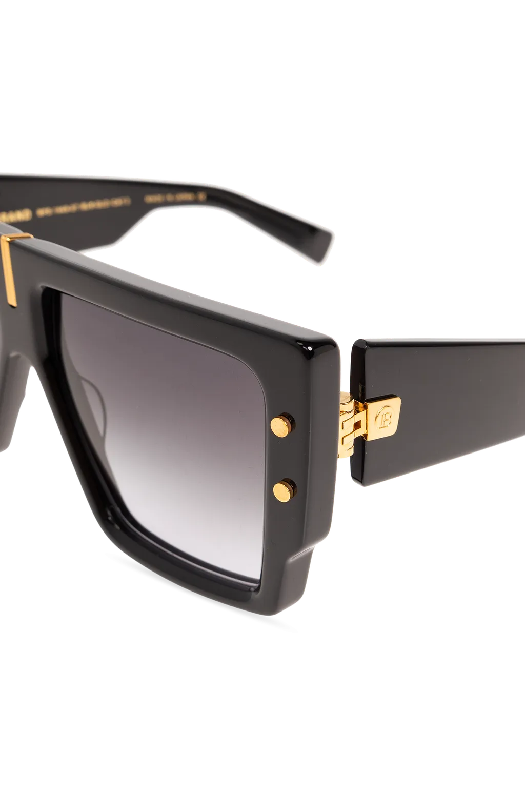 B-Grand Rectangle-Frame Gradient Sunglasses