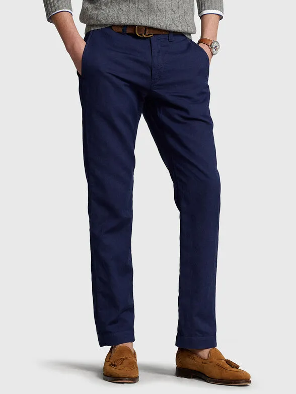 Cropped Chino Trousers