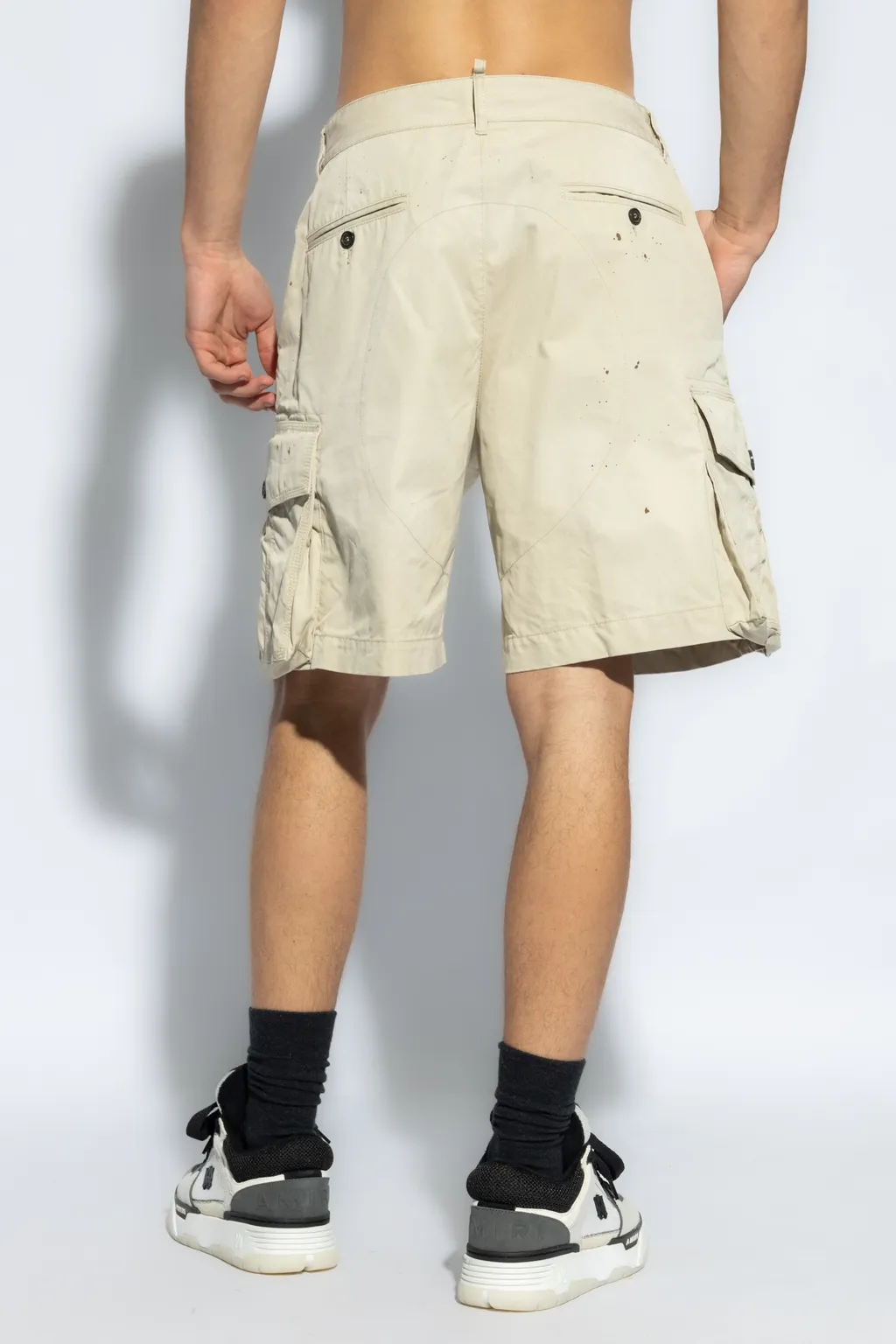 Dsquared2 Logo Printed Cargo Shorts