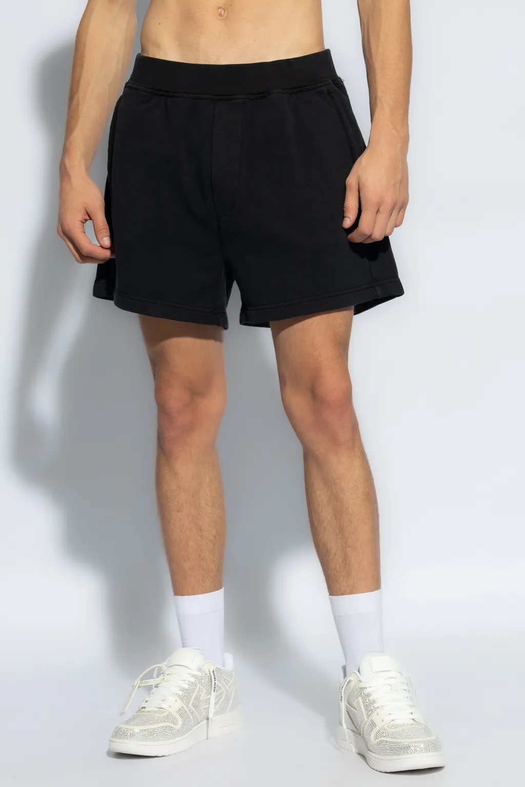 Dsquared2 Logo Printed Track Shorts