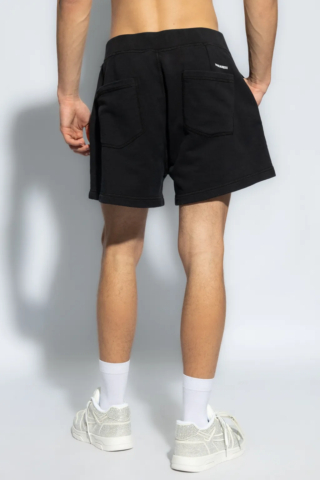 Dsquared2 Logo Printed Track Shorts