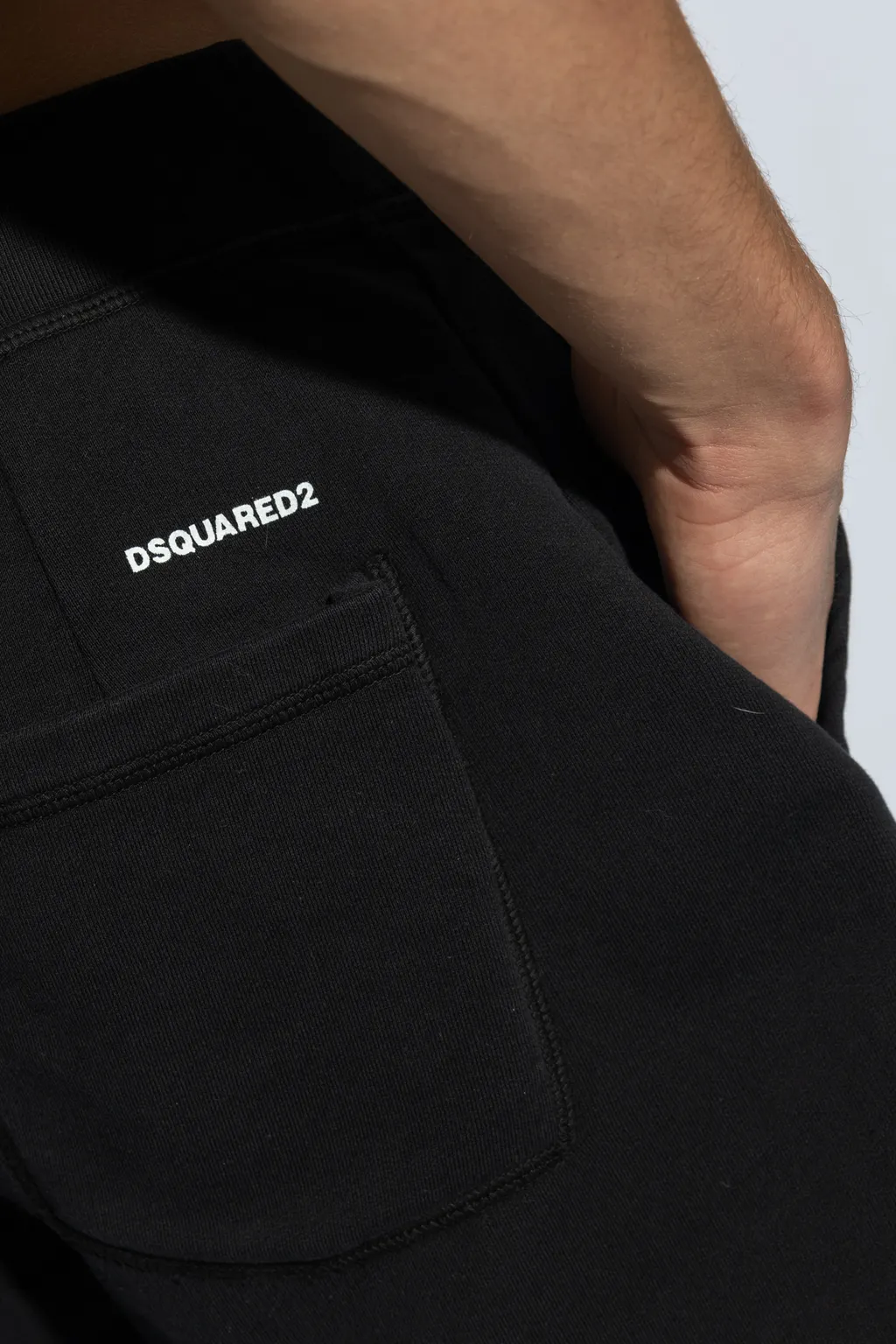Dsquared2 Logo Printed Track Shorts