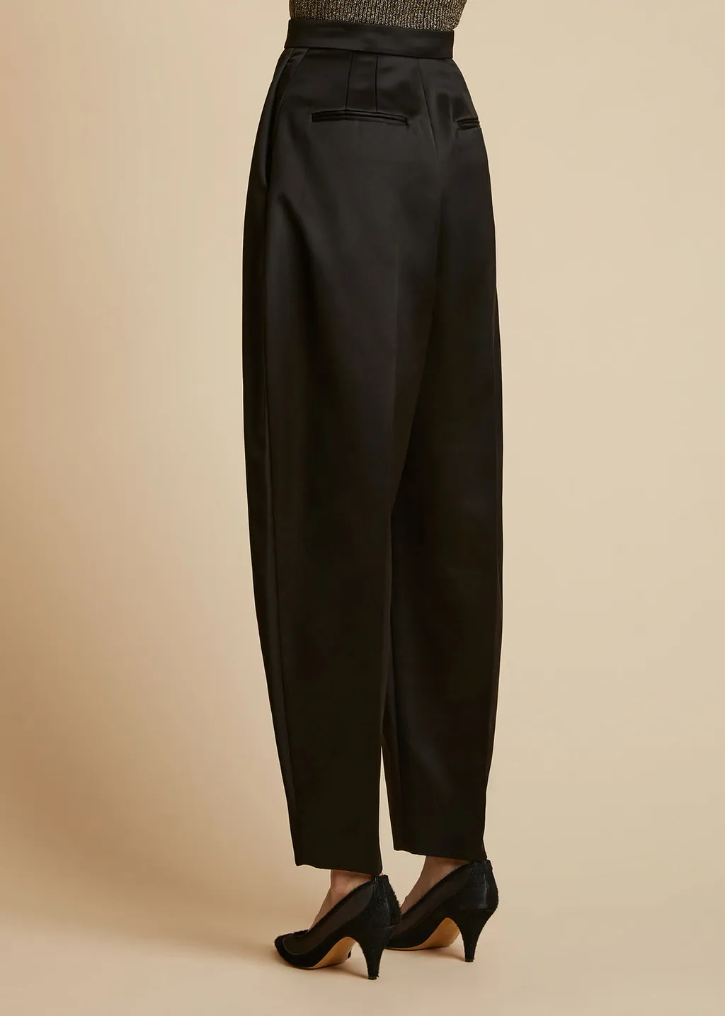 Front Pleated Trousers