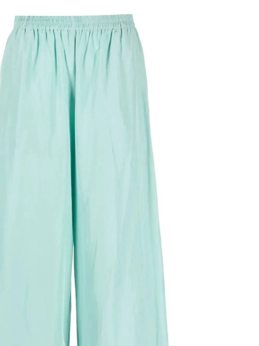 High Waist And Wide Legs Casual Trousers