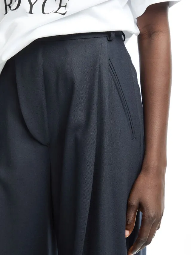 Belt-Loop Casual Pants