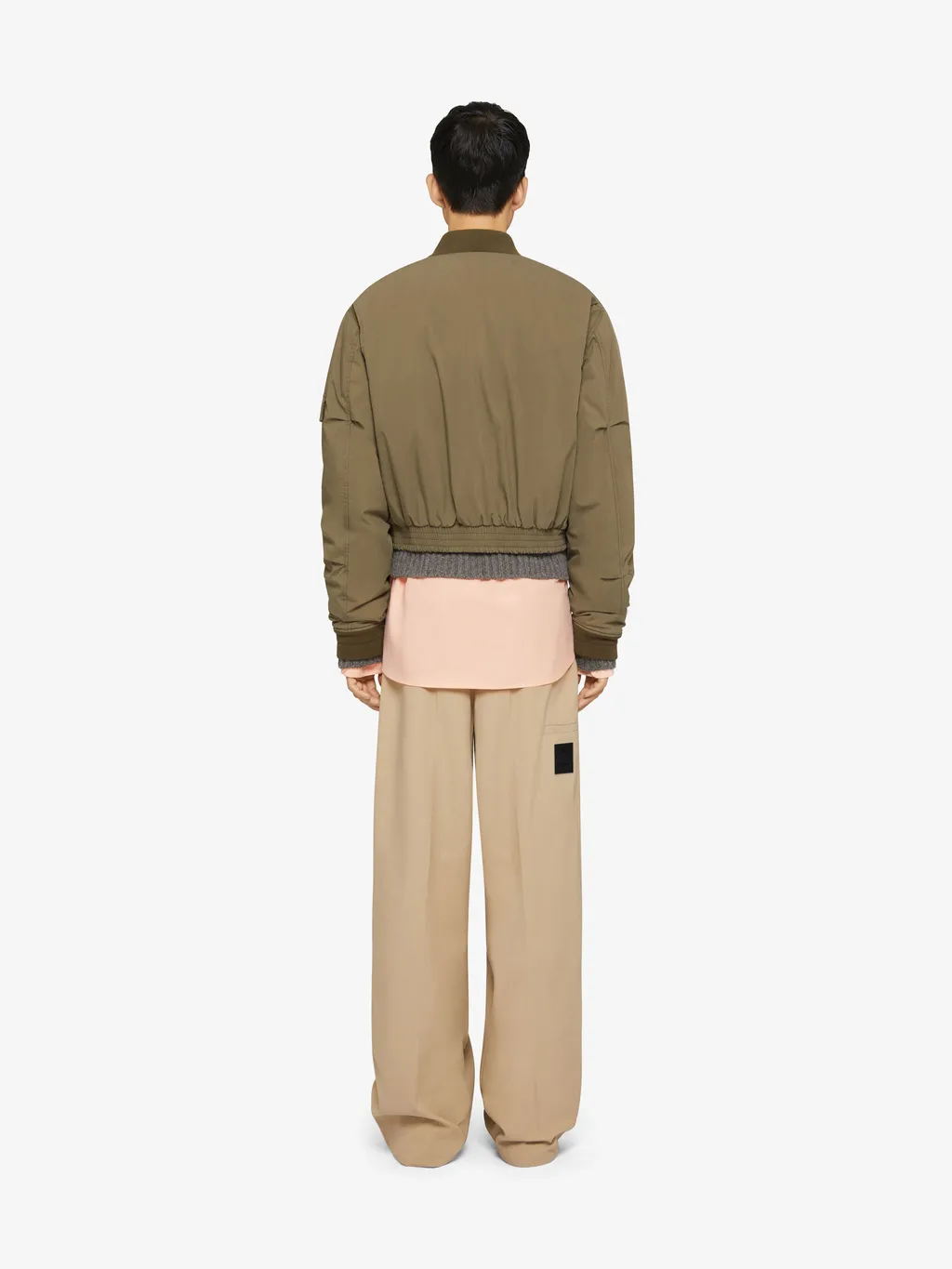 Givenchy Logo Embroidered Bomber Jacket
