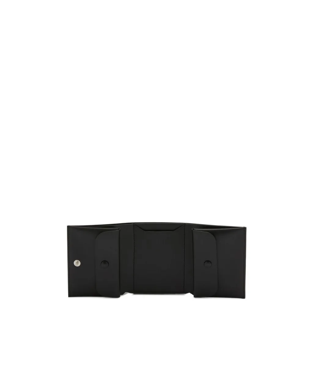 Jil Sander Logo-Embossed Tri-Fold Wallet