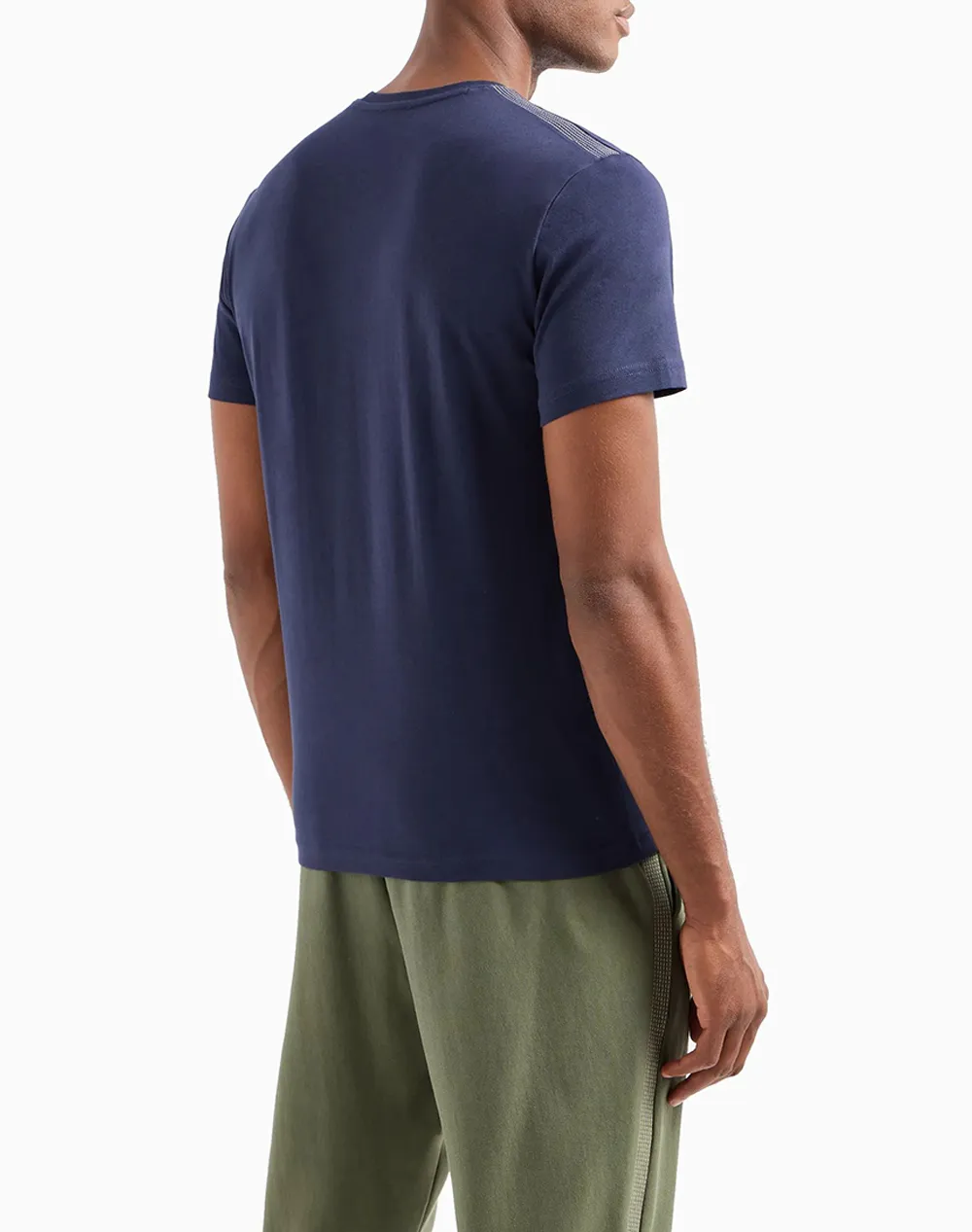 Ea7 Emporio Armani Logo-Printed Crewneck T-Shirt