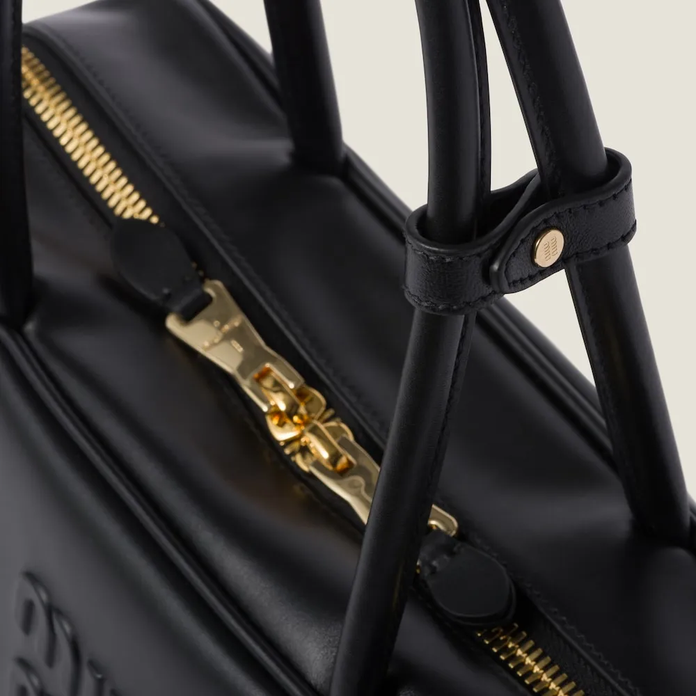 Miu Miu Logo-Embossed Zipped Handbag