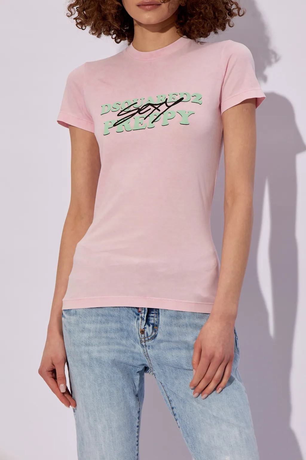 Dsquared2 Logo-Printed Crewneck T-Shirt
