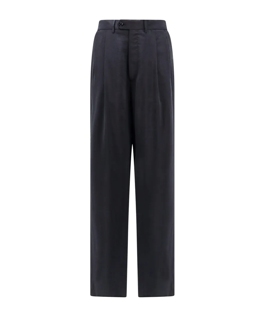 Giorgio Armani Pleated Twill Trousers