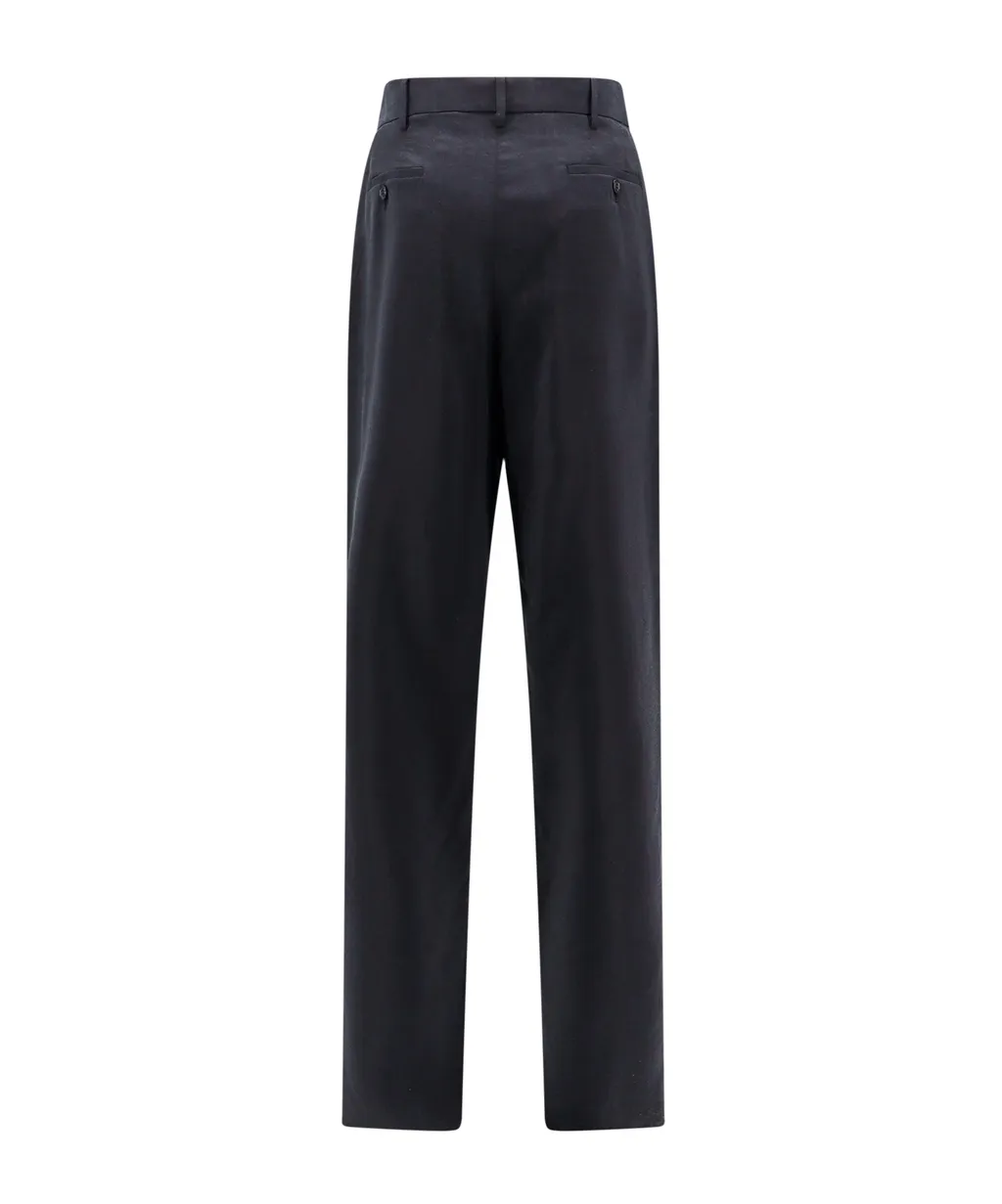 Giorgio Armani Pleated Twill Trousers