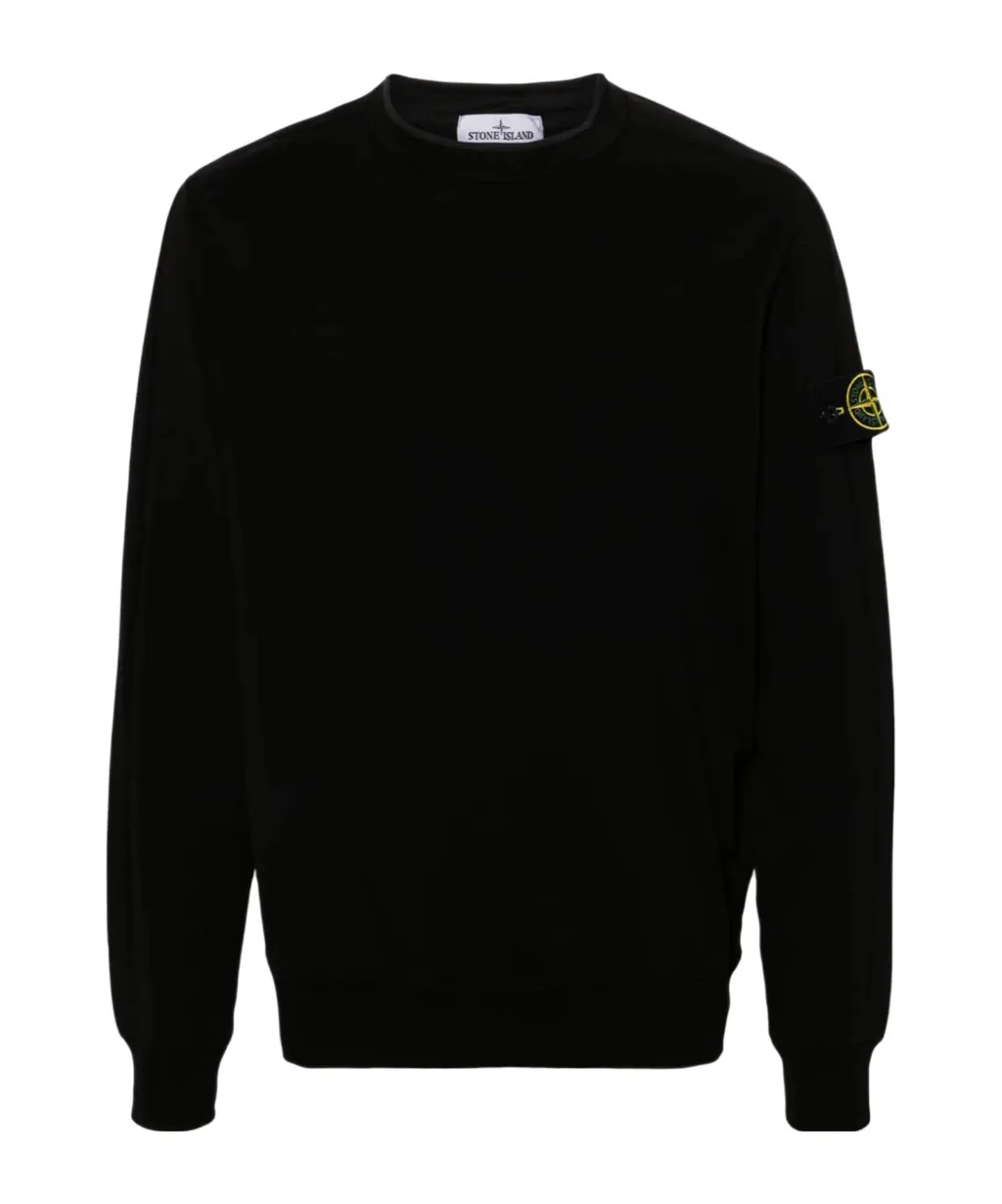 Stone Island Compass-Badge Crewneck Sweatshirt