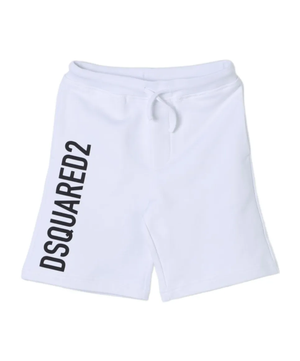 Dsquared2 Kids Logo-Printed Drawstring Shorts