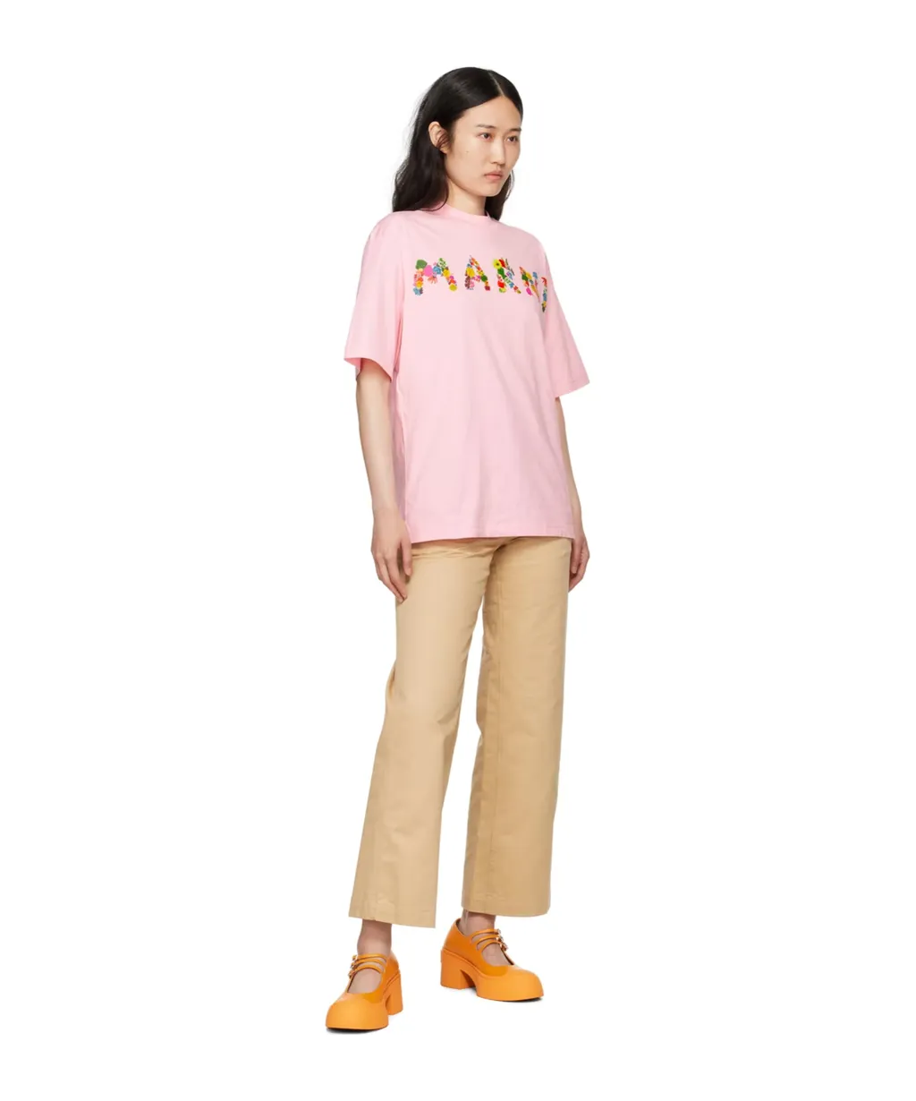 Mid-Rise Wide-Leg Trousers