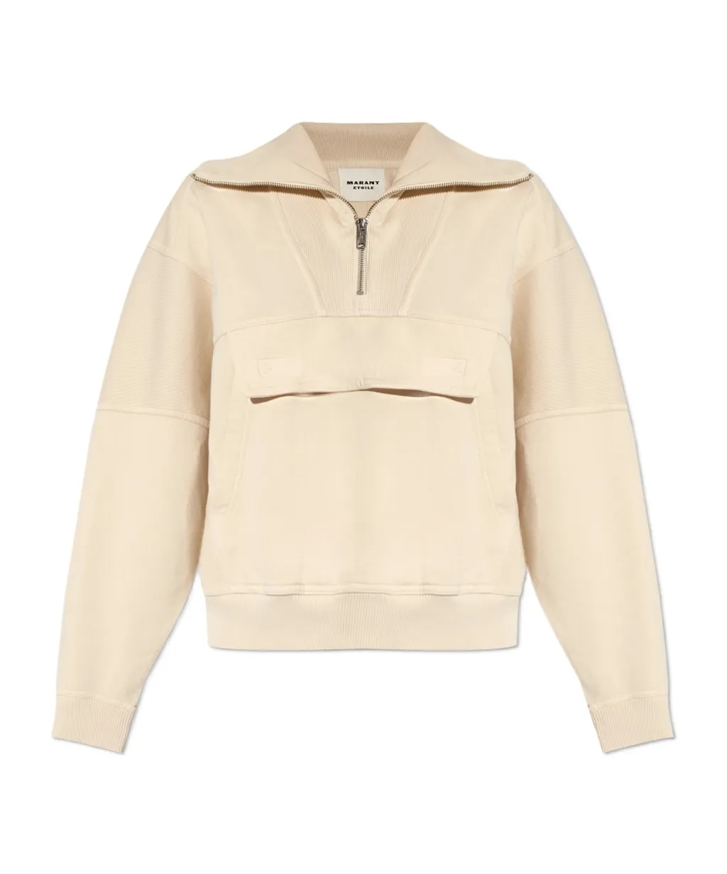Isabel Marant ÉToile Phenix Half-Zip Sweatshirt