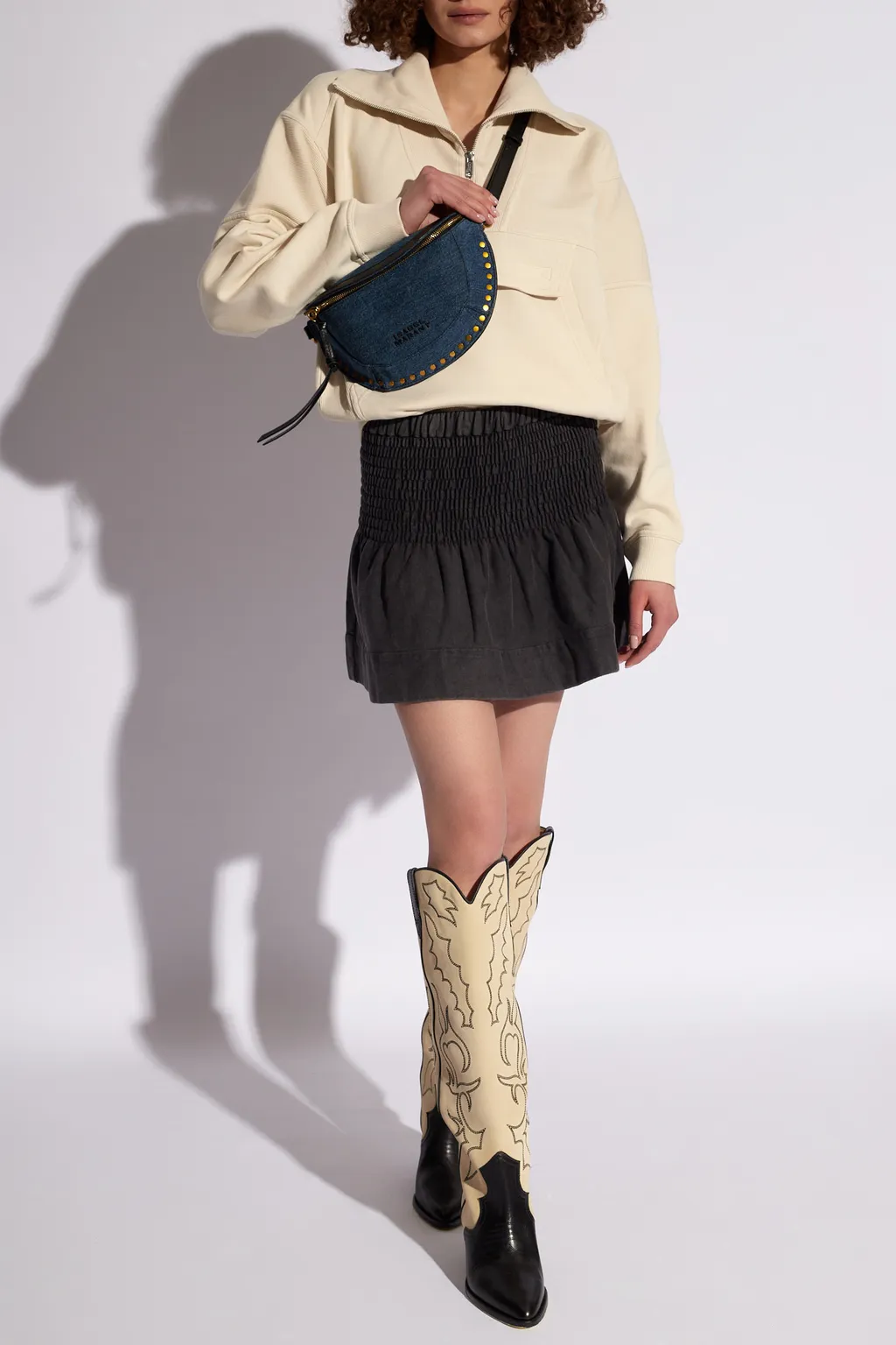 Isabel Marant ÉToile Phenix Half-Zip Sweatshirt