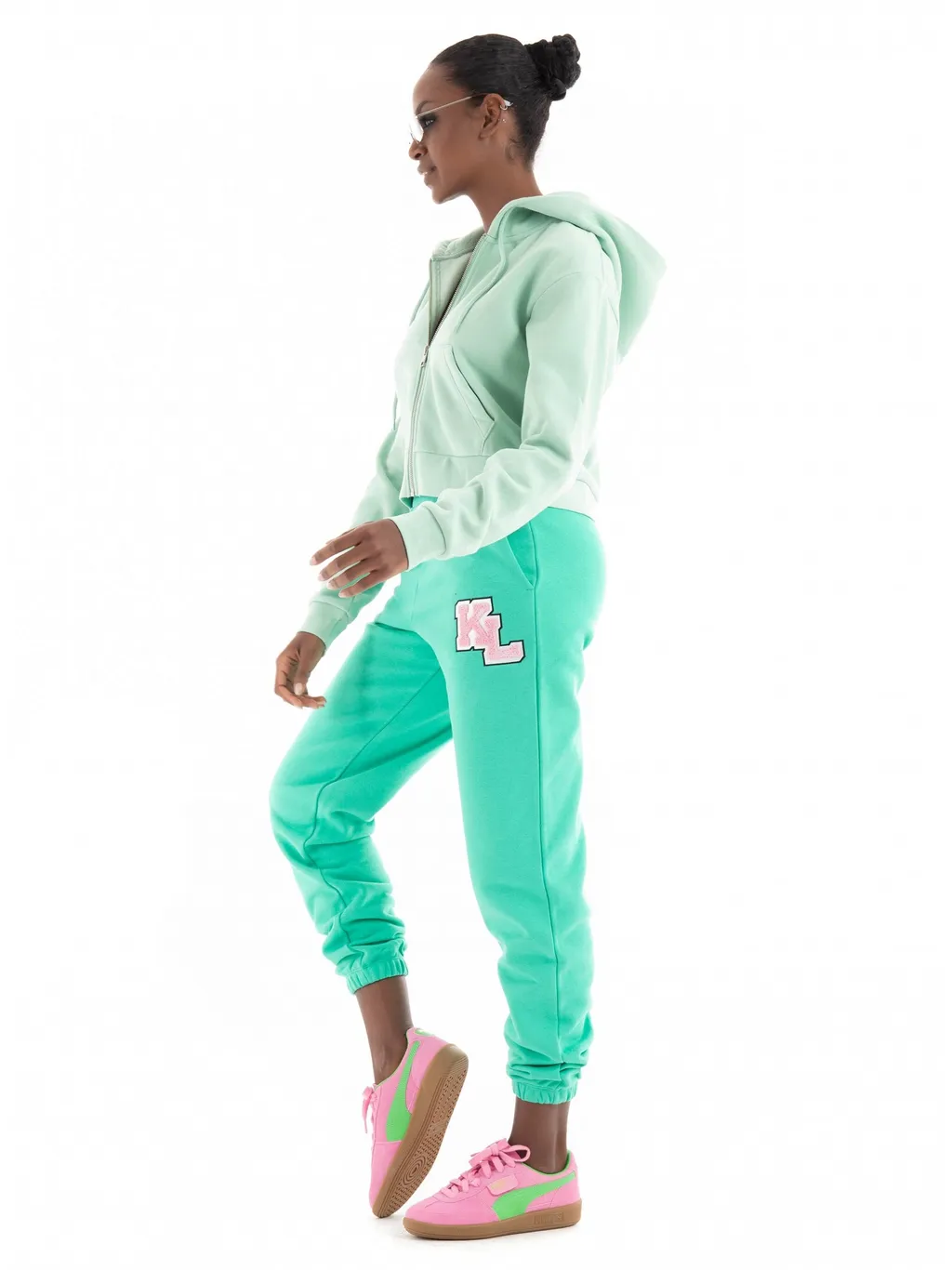 Logo-Appliqué Tapered Trousers