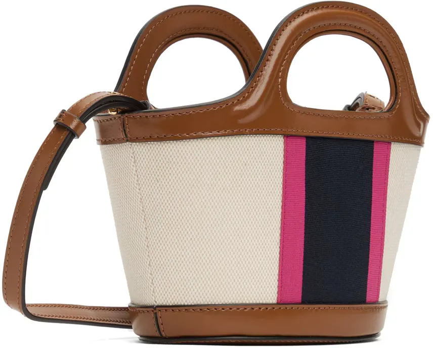 Marni Logo Embroidered Top Handle Bag