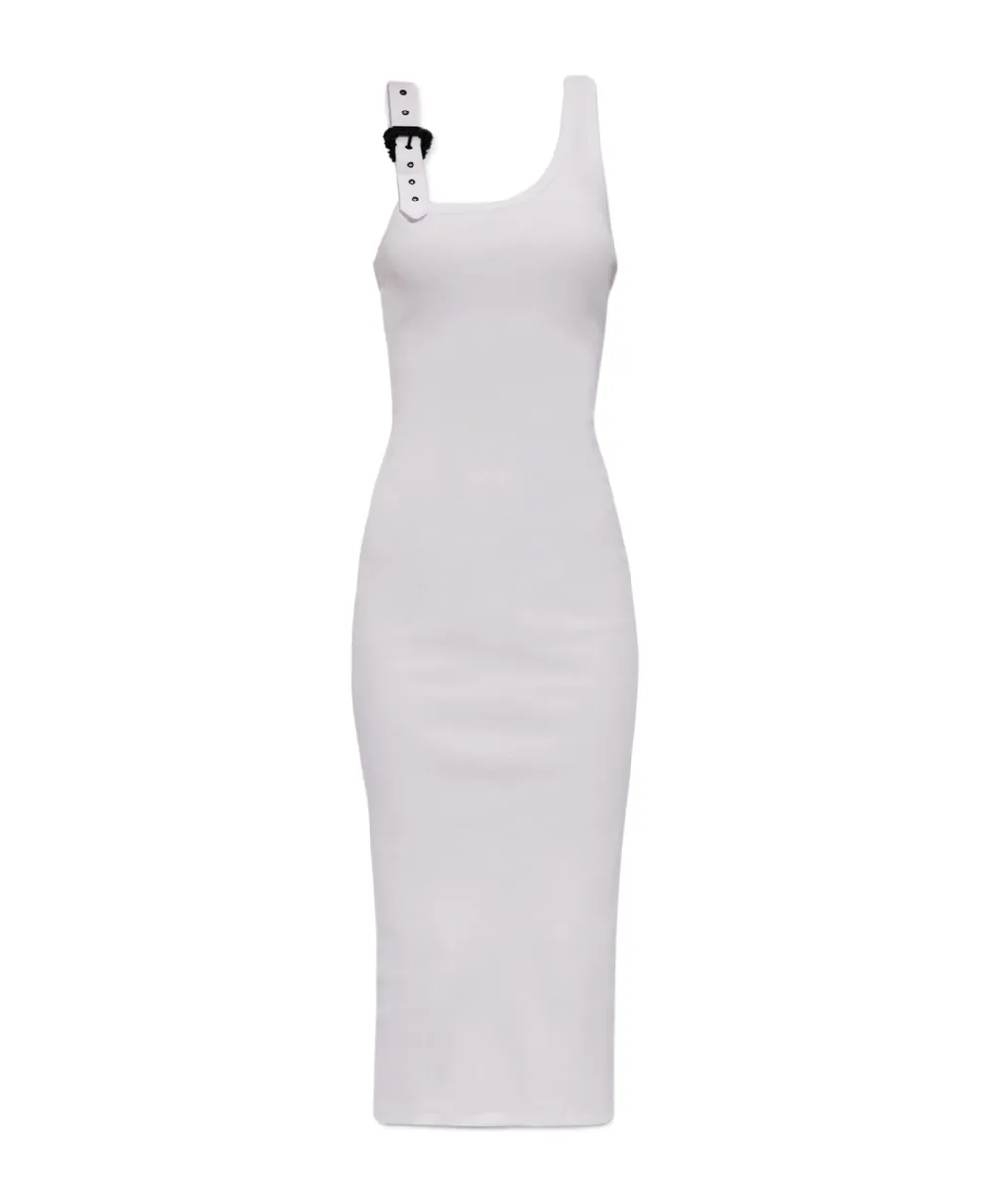 Ribbed-Knit Midi Dress