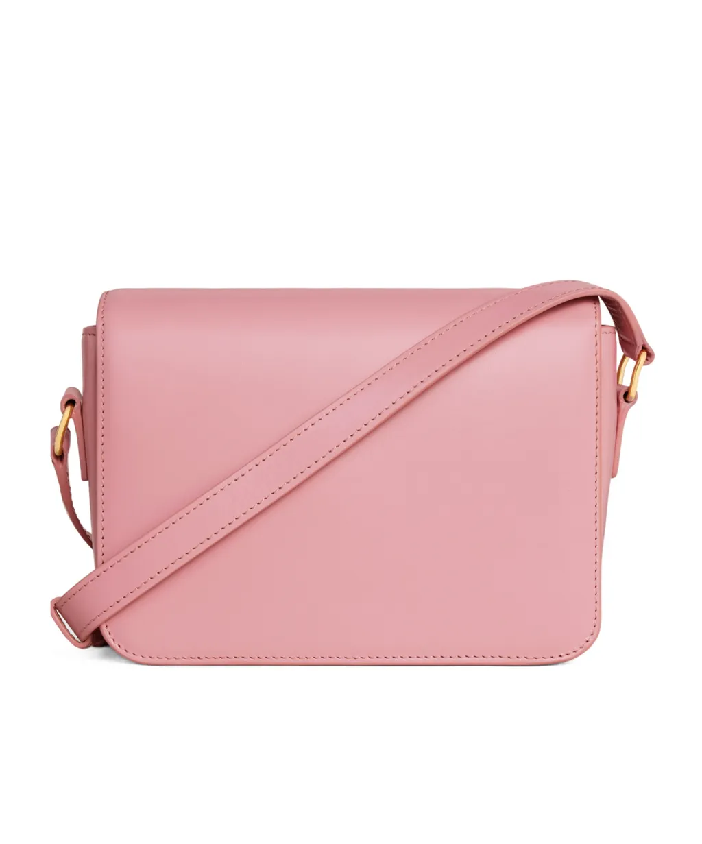 Teen Triomphe Bag In Shiny Calfskin