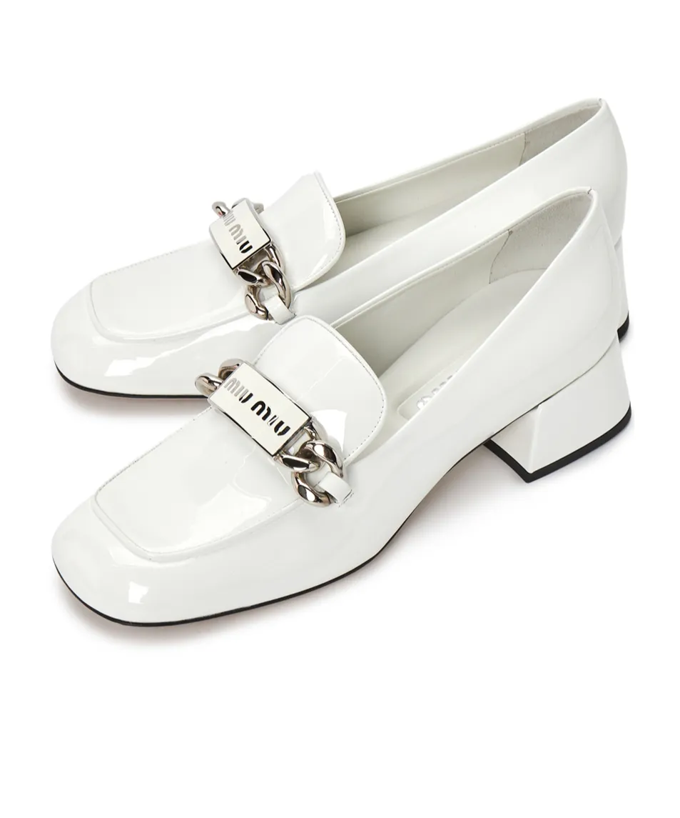 Square Head Loafer Shoes