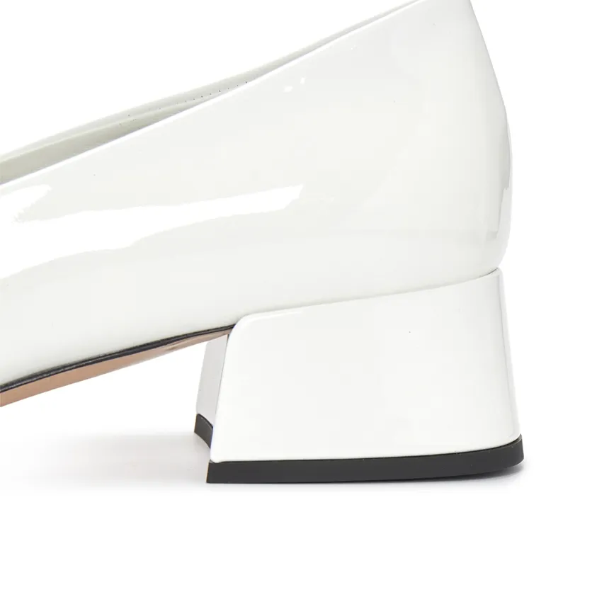 Square Head Loafer Shoes