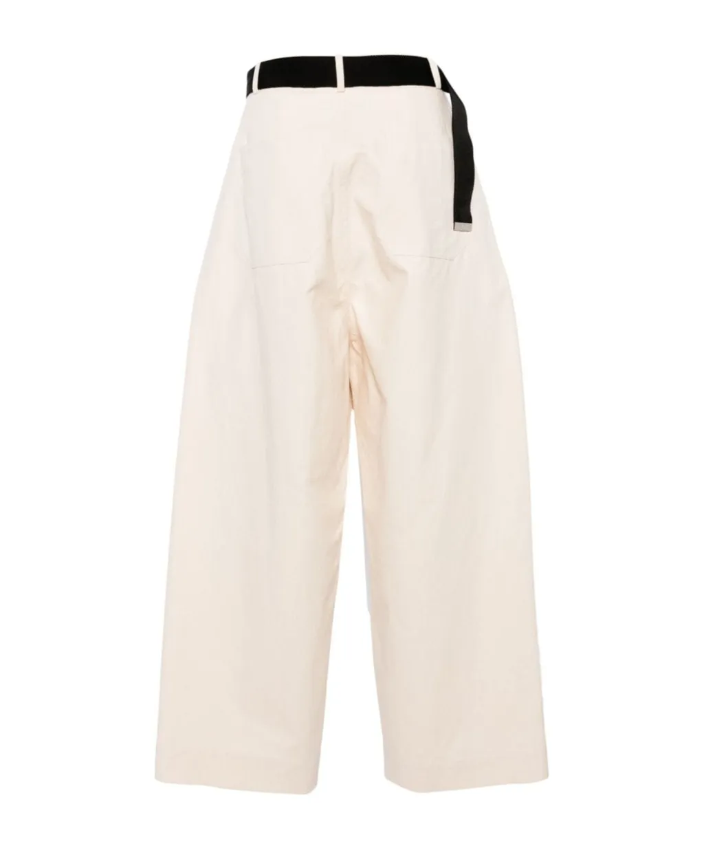 High-Waist Wide-Leg Trousers