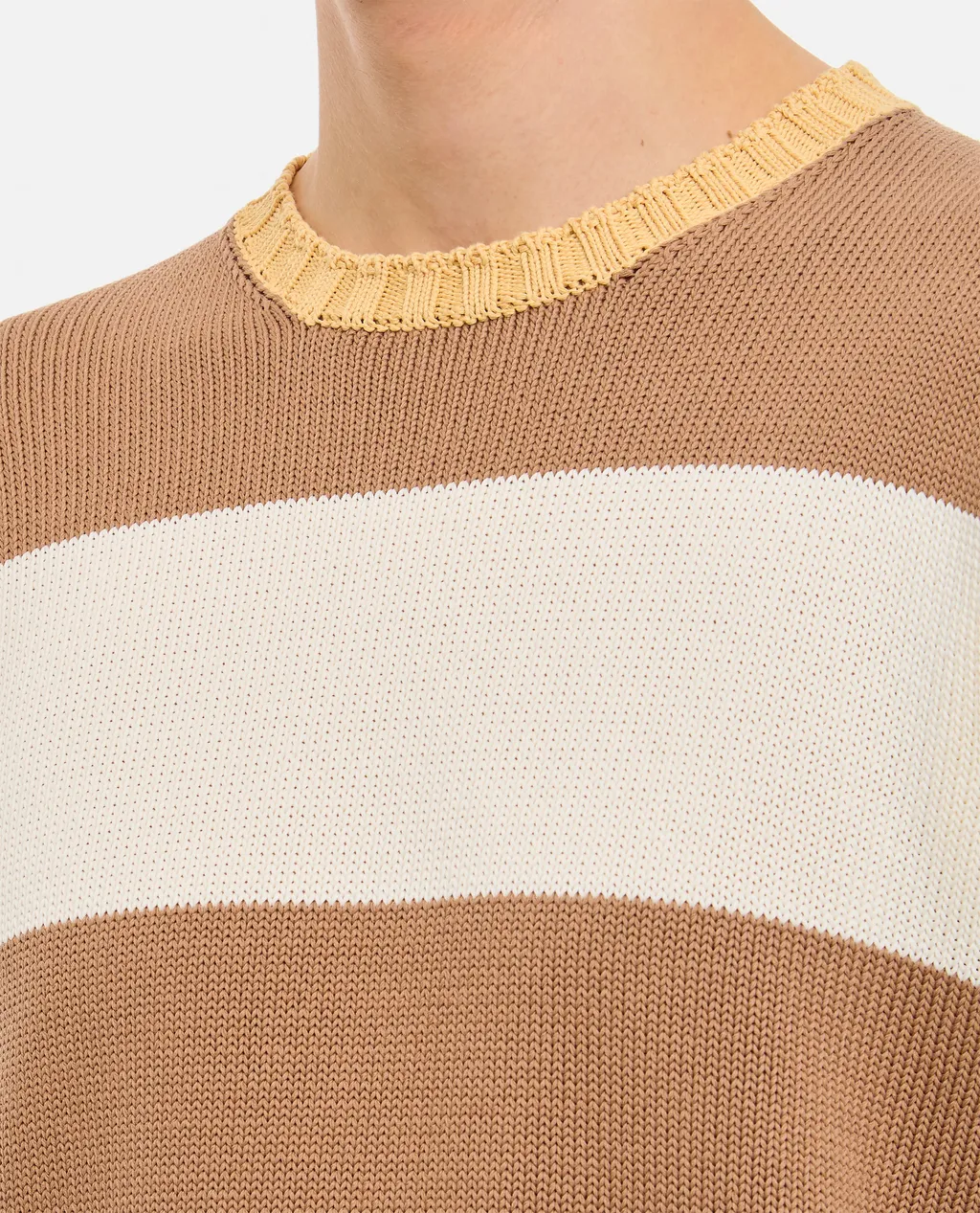 Striped Round Neck Sweater