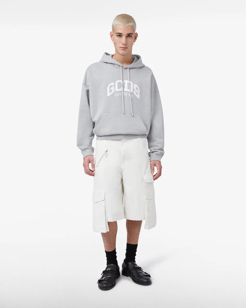 Gcds Ultracargo Logo Patch Bermuda Shorts