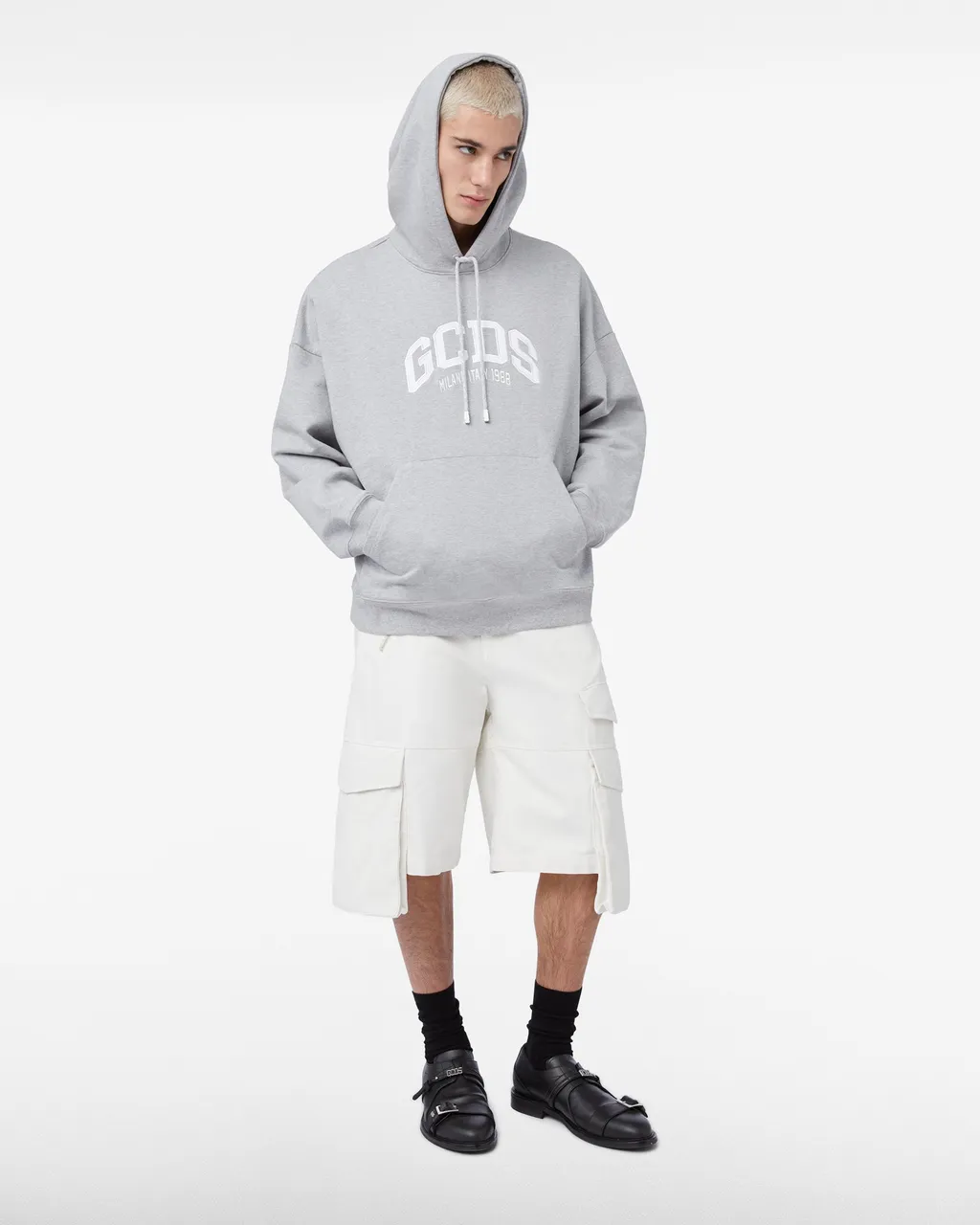 Gcds Ultracargo Logo Patch Bermuda Shorts