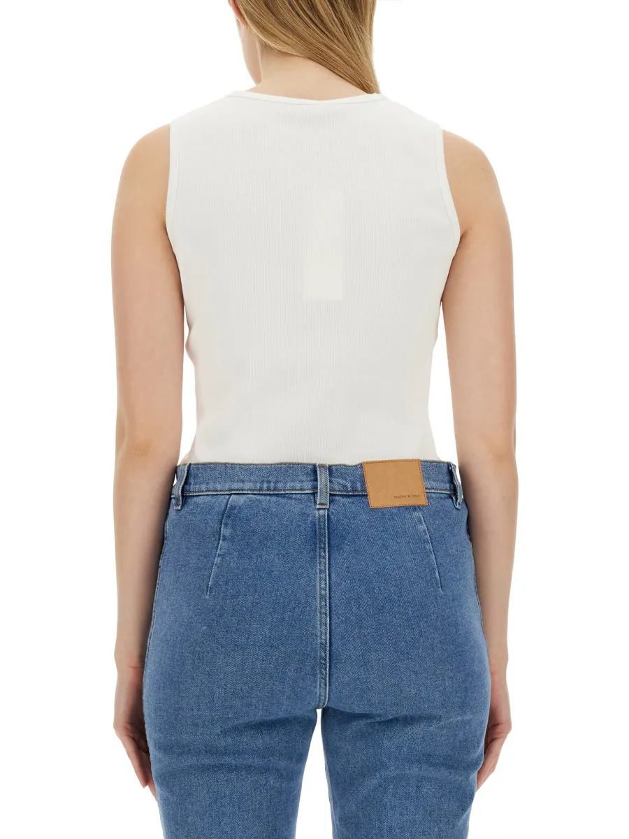 Magda Butrym Crochet Bra Tank Top