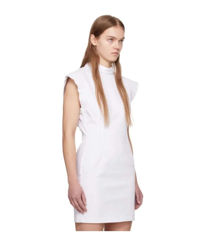 Isabel Marant Nina Cape-Sleeved Mini Dress