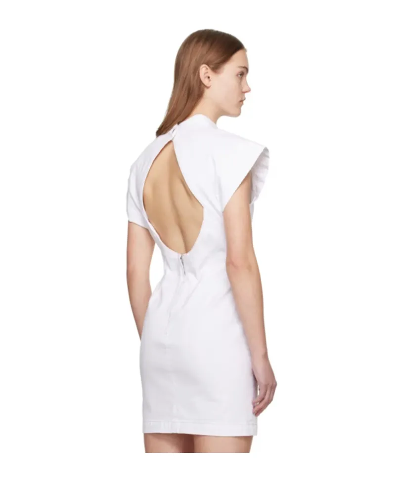 Isabel Marant Nina Cape-Sleeved Mini Dress