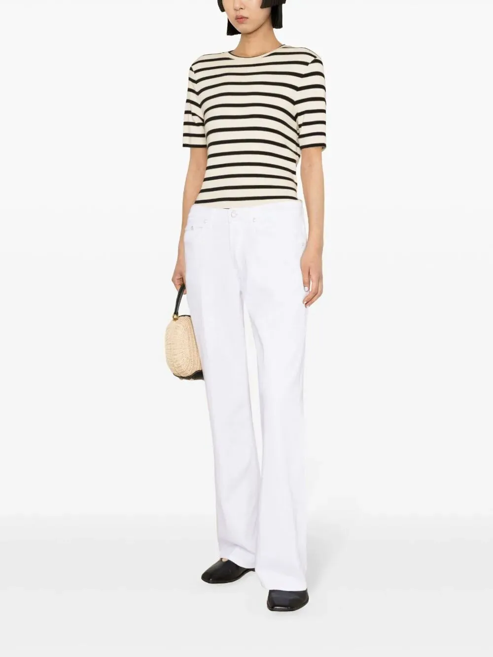 Jacklyn Mid-Rise Wide-Leg Jeans