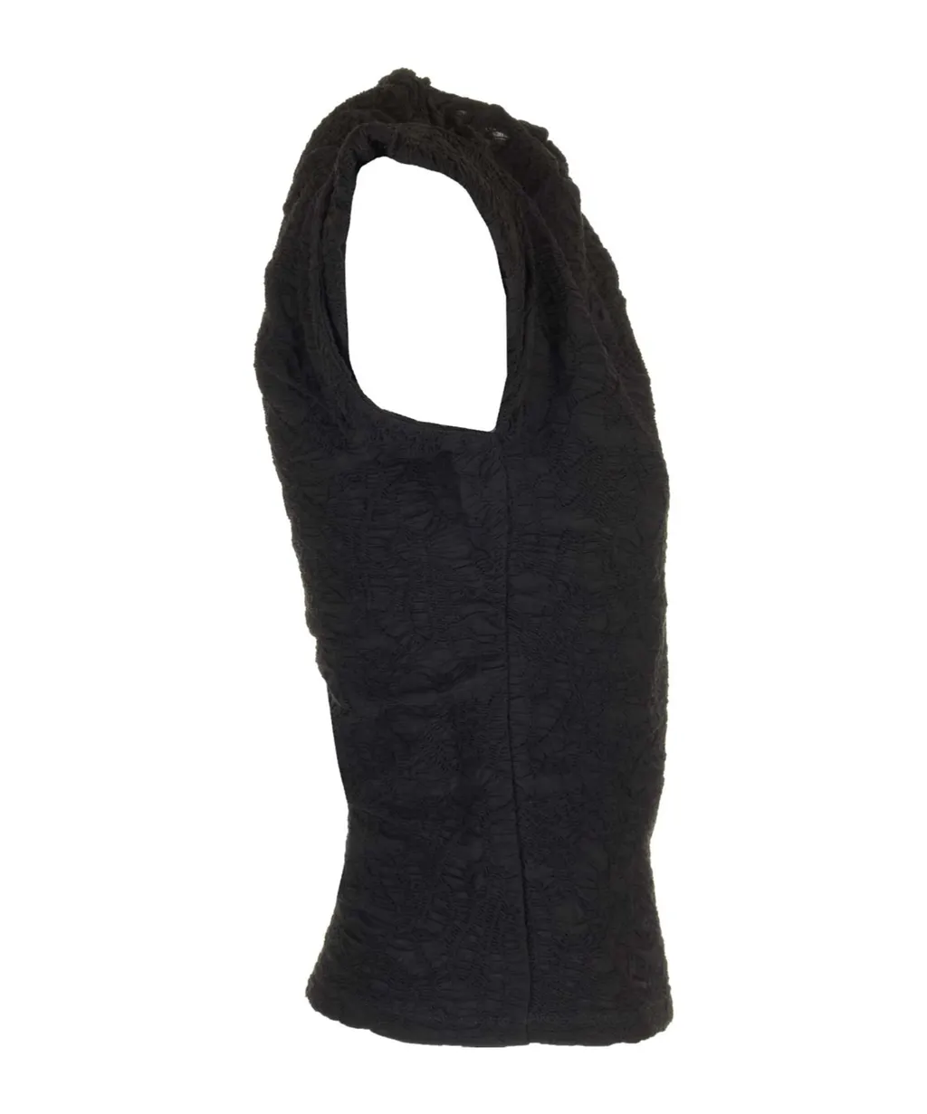 Isabel Marant Crinkled Asymmetric Jersey Top