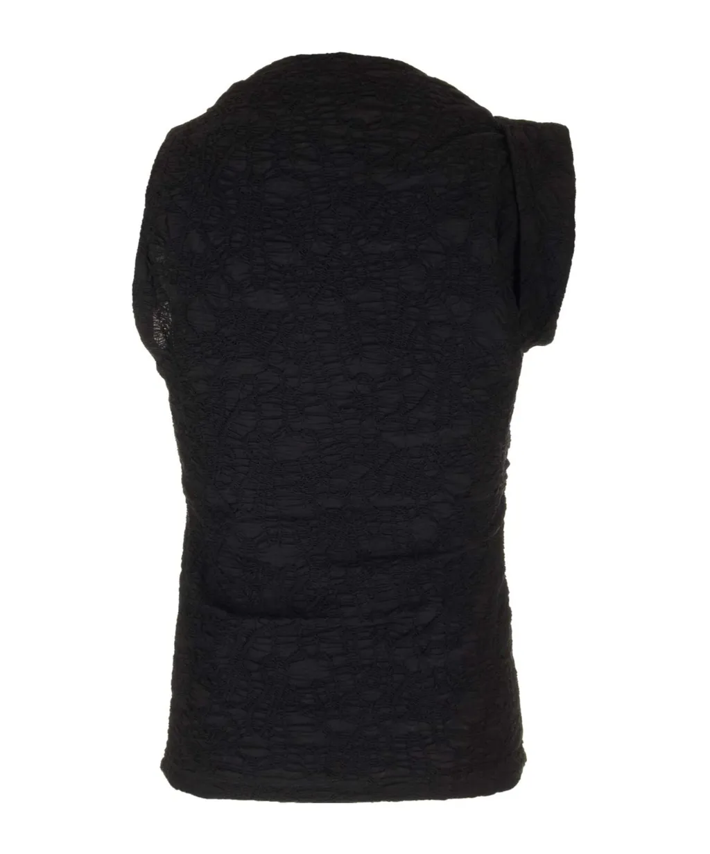Isabel Marant Crinkled Asymmetric Jersey Top