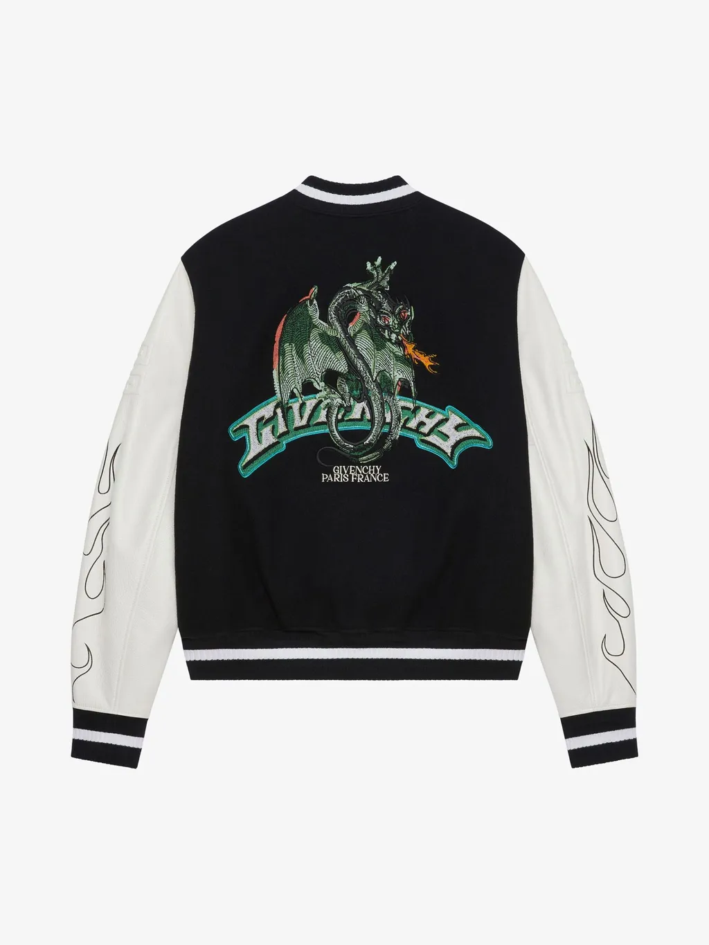 Givenchy Logo Patch Varsity Jacket
