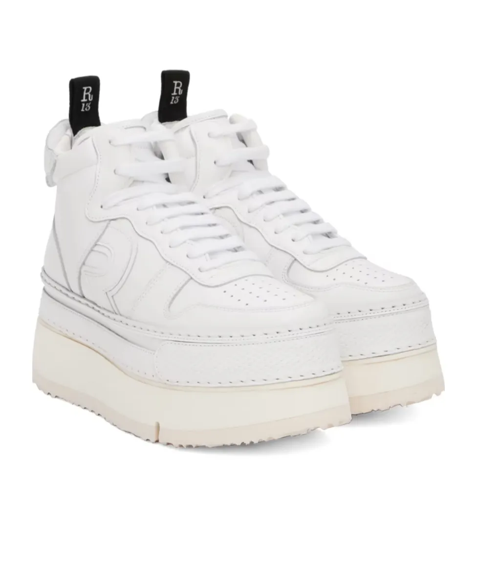 Chunky Leather Sneakers
