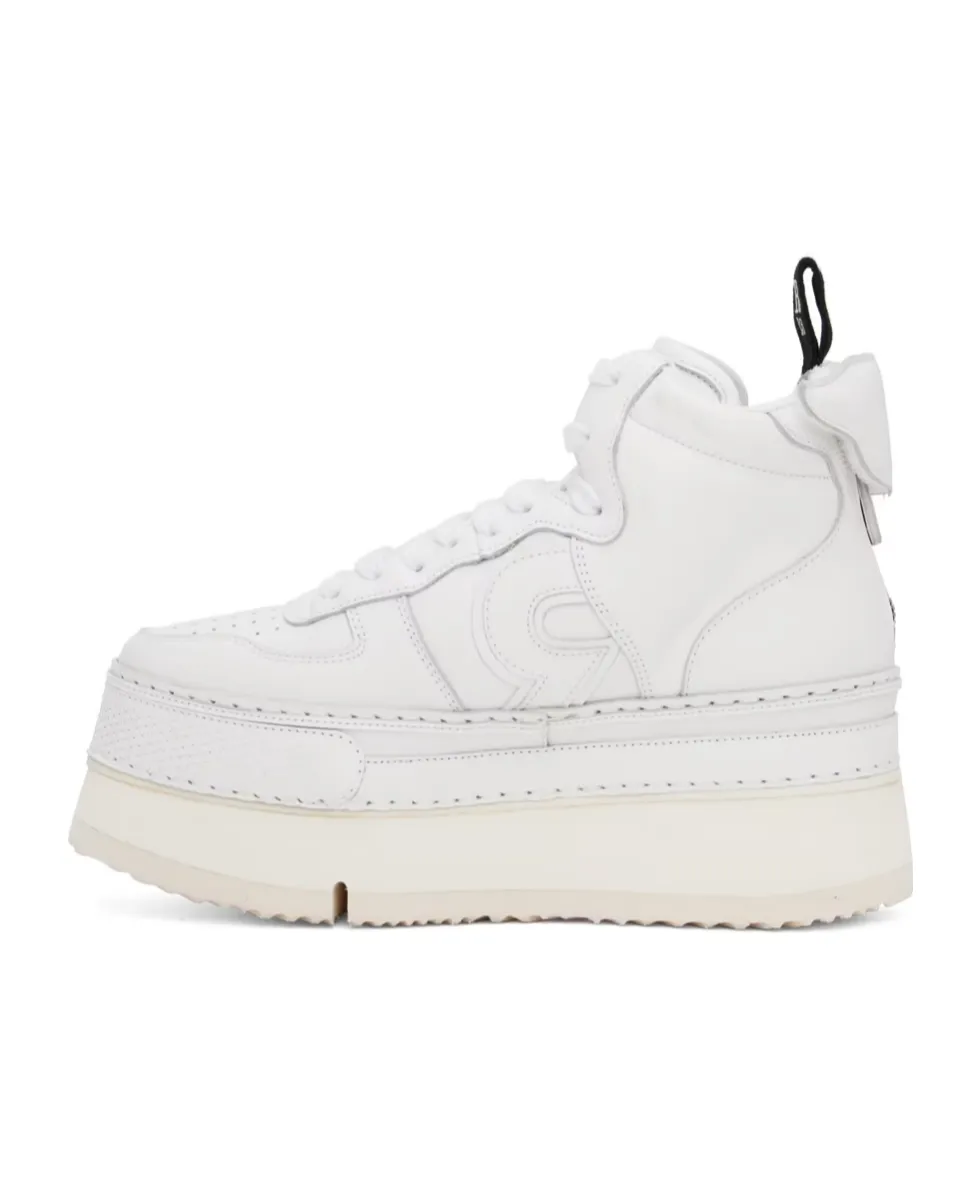 Chunky Leather Sneakers