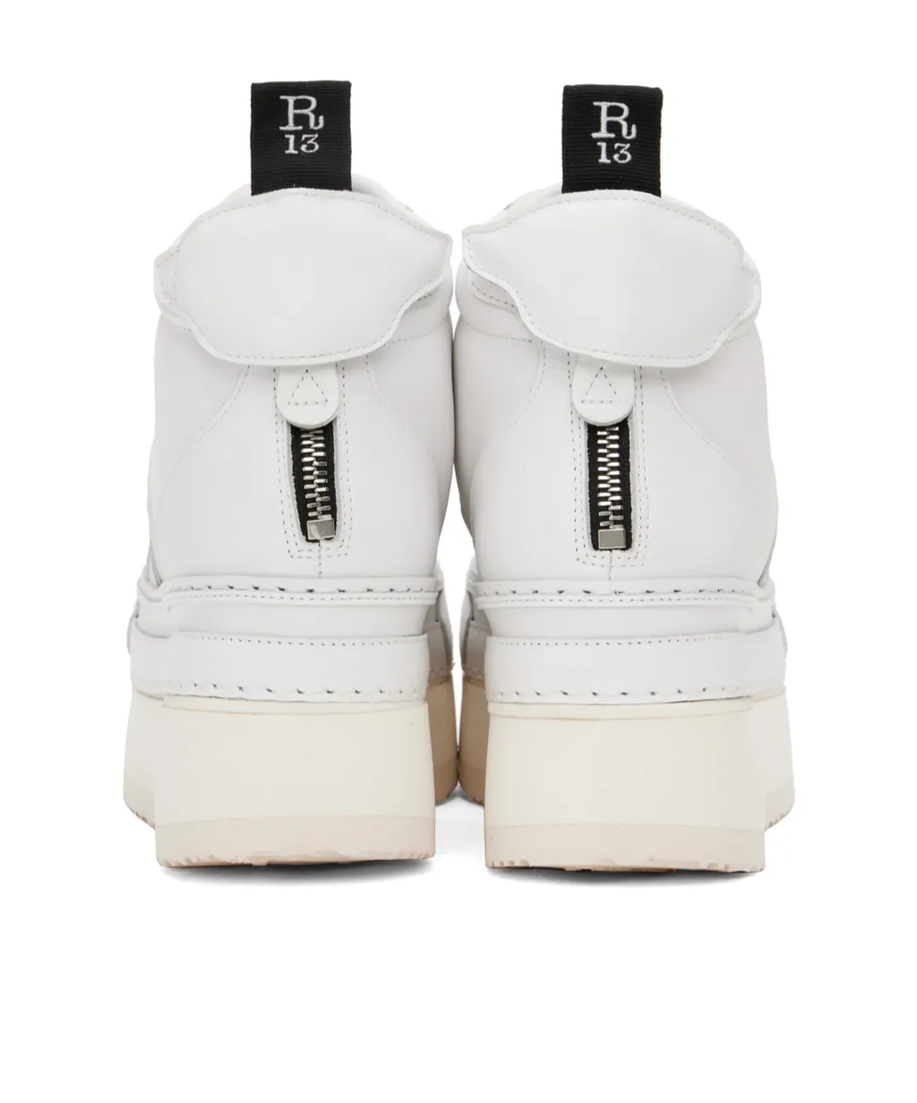 Chunky Leather Sneakers
