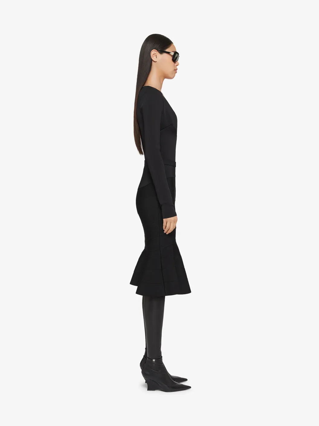 Raven Over-The-Knee Boots In Leather And Ayers
