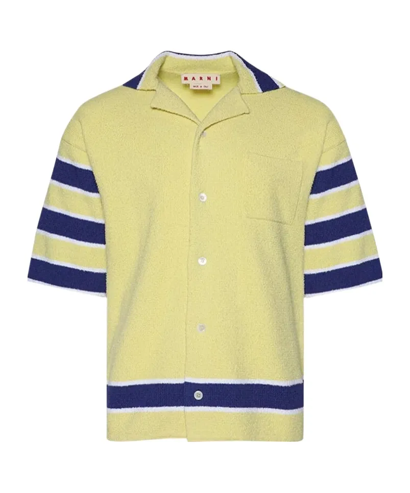 Striped Towelling Shirt