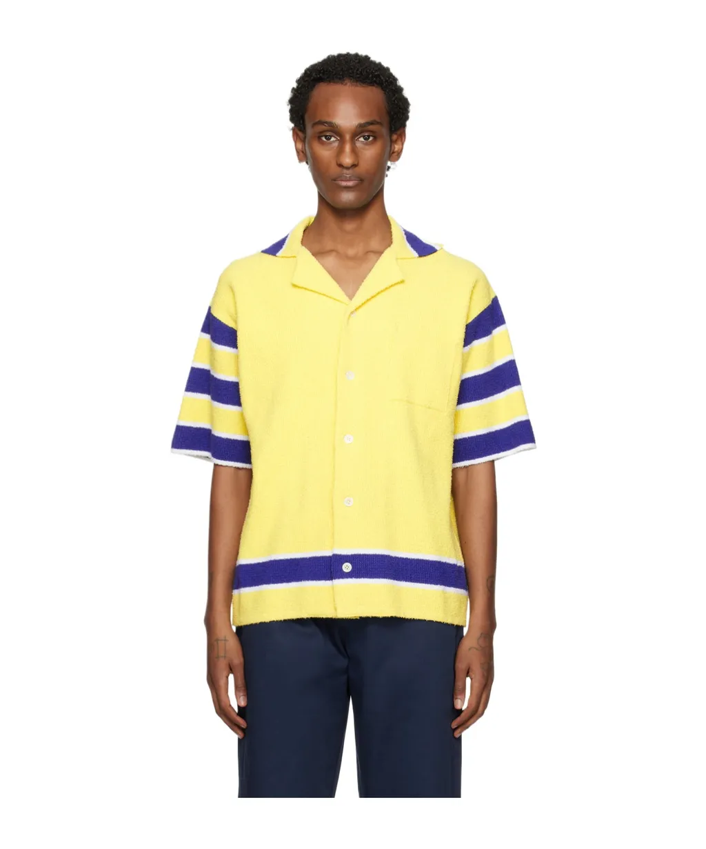 Striped Towelling Shirt