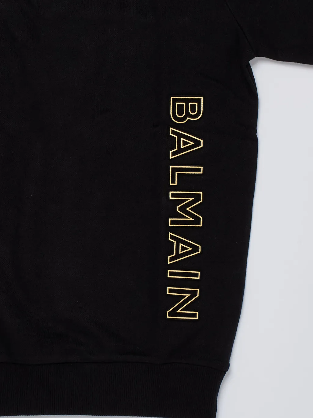 Balmain Kids Logo-Embossed Crewneck Sweatshirt