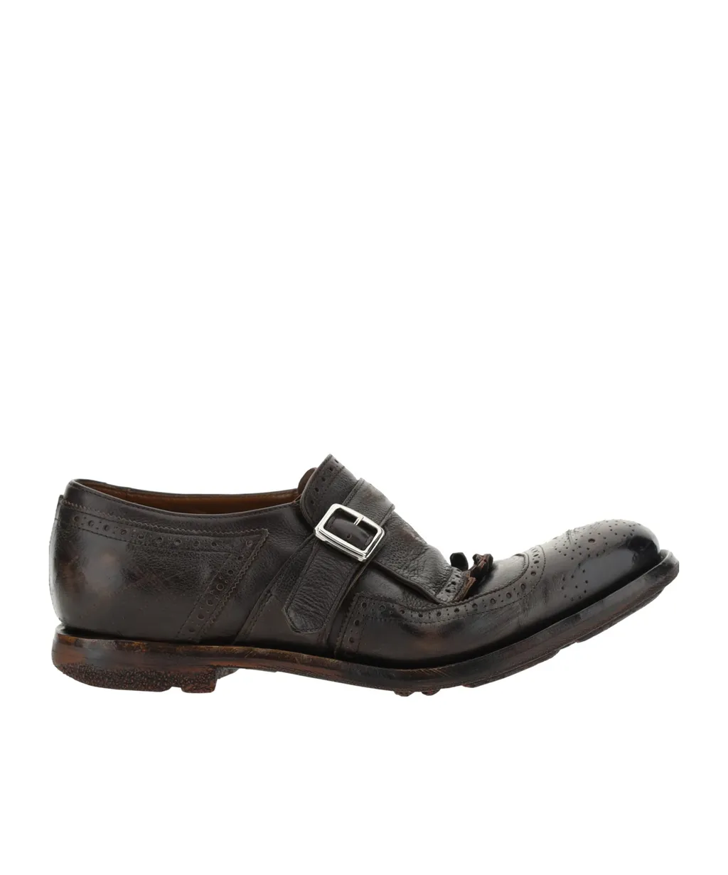 Church's Buckle Detailed Round Toe Loafers