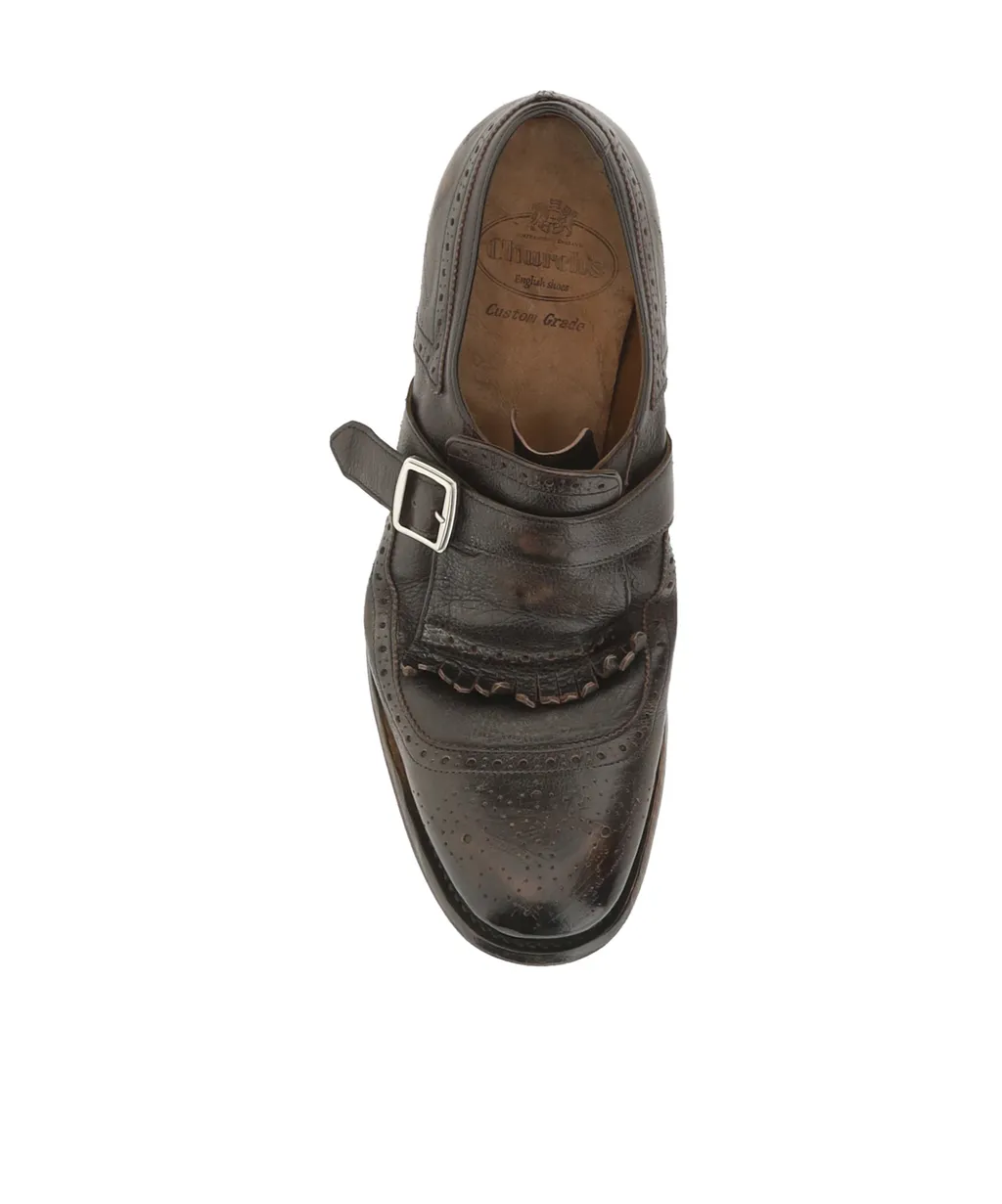 Church's Buckle Detailed Round Toe Loafers