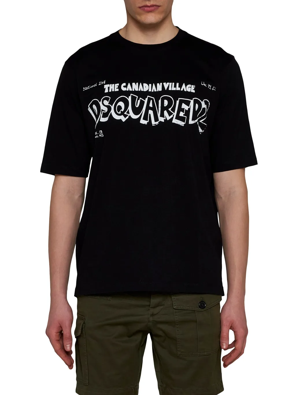 Dsquared2 Logo Printed Crewneck T-Shirt