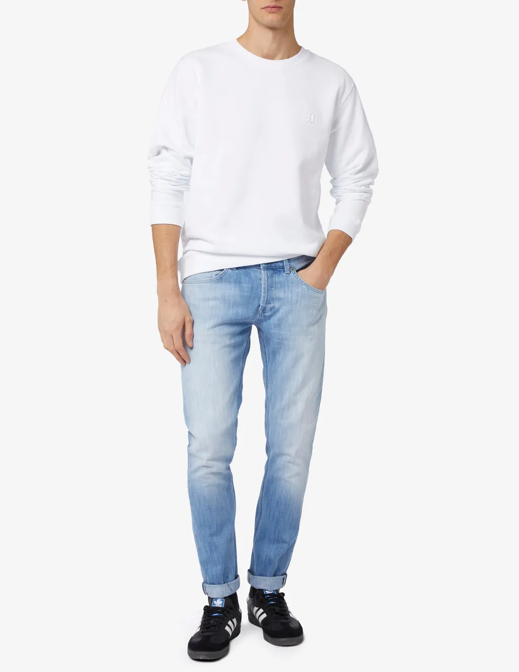 Belt Ring Denim Trousers