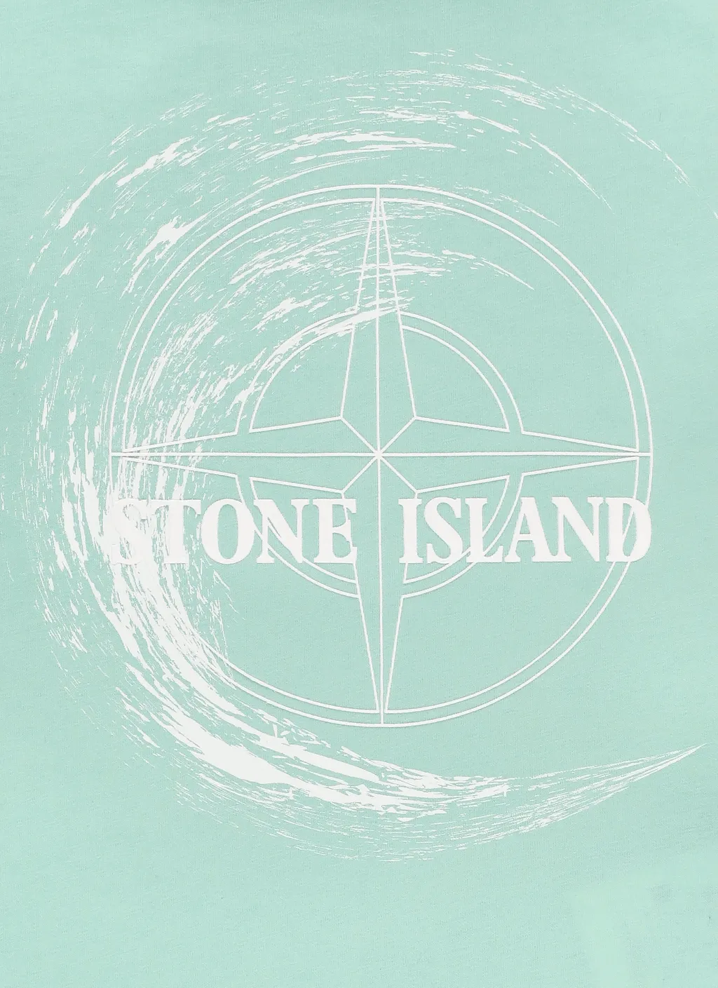 Stone Island Junior Logo Printed Crewneck T-Shirt